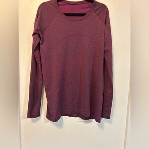 lululemon athletica Purple Long Sleeve Top